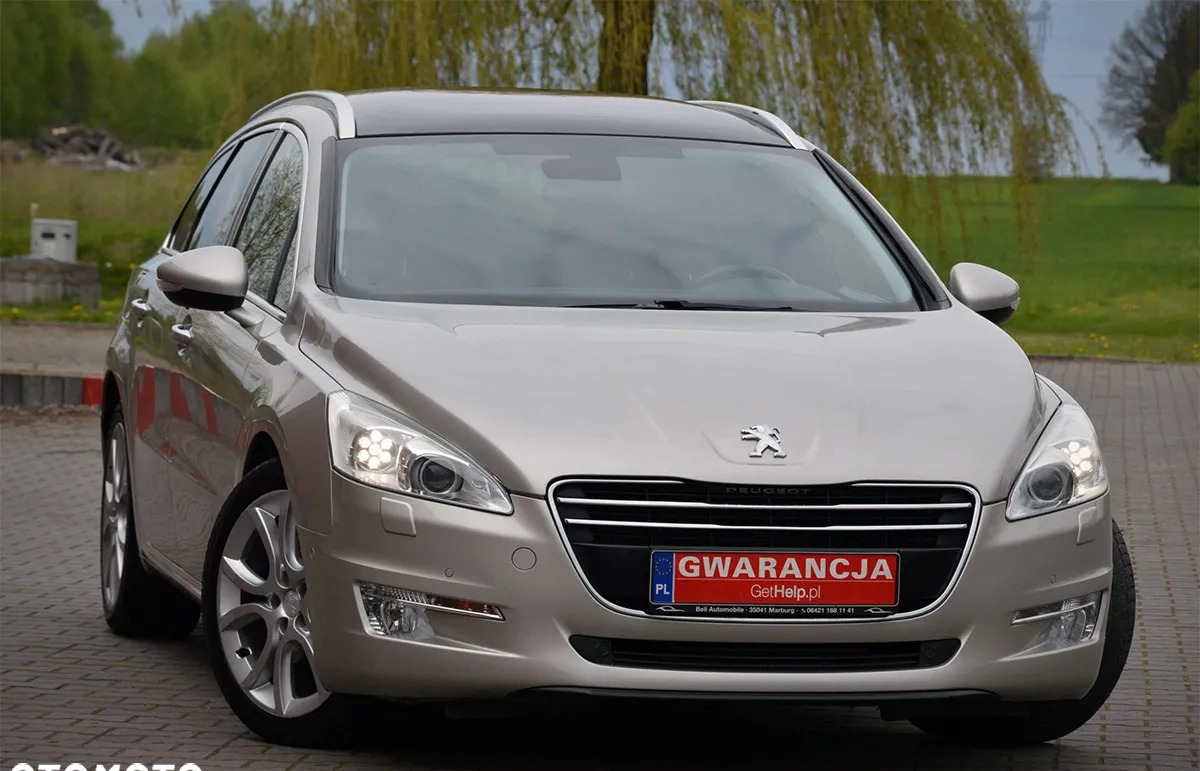 Peugeot 508 cena 34900 przebieg: 133500, rok produkcji 2010 z Drzewica małe 742